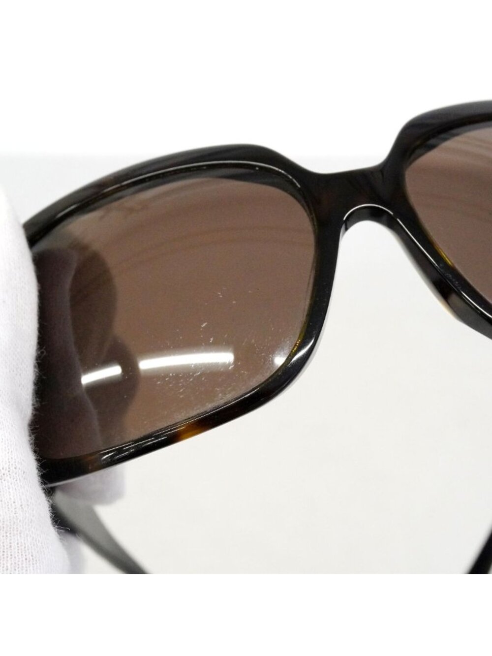 Chanel Sunglasses Acetate Black Silver Eyewear - Picture 7 of 10